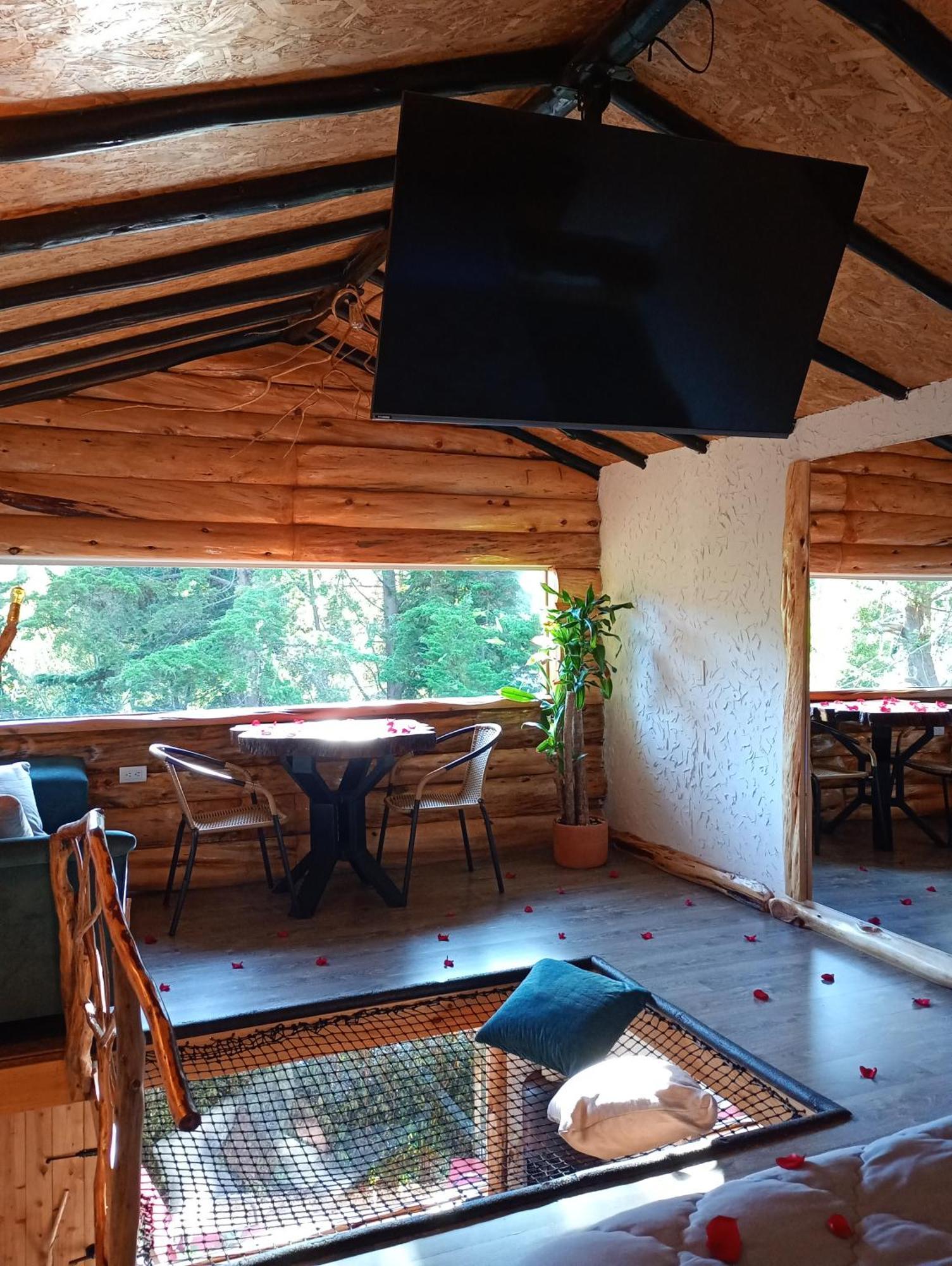 Cabana En La Calera El Pinar Chambre photo