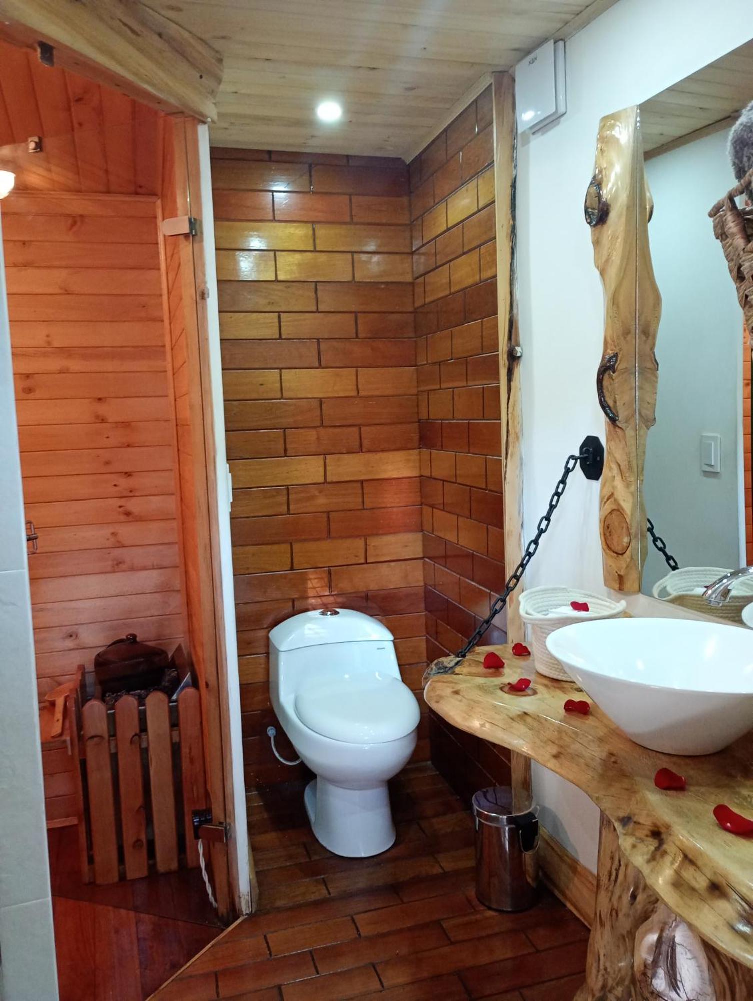 Cabana En La Calera El Pinar Extérieur photo